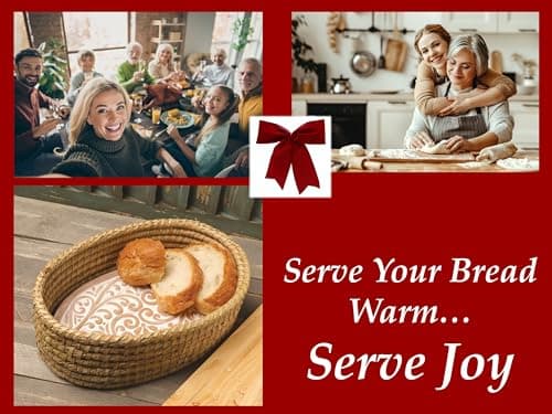 Bread Warmer Basket with Stone - Bread Baskets for Serving Tortilla, Sourdough Maker, House Warming Gifts New Home, Terracotta, Bakers Gift for Kitchen, Women, Men, Birthday, Hostess Farmhouse