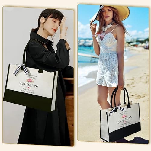 40th 50th 60th Birthday Gifts for Women Tote Bag Birthday Gifts Set for Mom Wife Sister Grandma Birthday Gifts for Her