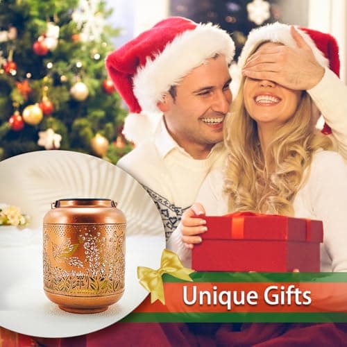 Christmas Gifts for Women Hummingbird Solar Lanterns Outdoor Waterproof Hanging Solar Lights Hummingbird Gifts Metal Bird Decorative LED Lanterns for Yard, Patio, Lawn, Pathway, Garden Decor