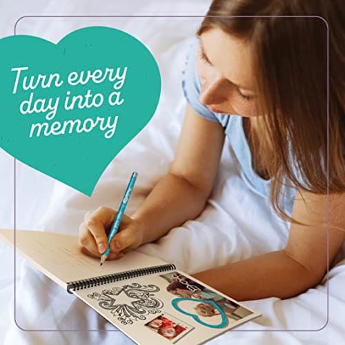 Pretty Me DIY Journal Kit for Girls - Gift for 8-14 Year Old Girl - Cool Birthday Gifts Ideas for Teens - Fun, Cute Art & Crafts Kits for Tween Teenage Kids- Scrapbook & Diary Supplies Toy Set