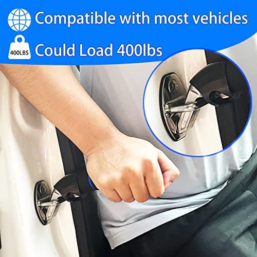 2Pack Car Door Handle for Elderly Car Handle Assist Support Multifunction for Seniors and Handicapped