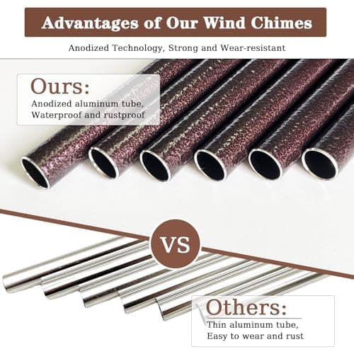 Retirement Gift for Woman Men, 32" Wind Chimes Retirement Gifts, Happy Retirement Gifts for Coworker Colleague Boss Teachers Nurses Friends, Going Away Gifts Retirement Decorations