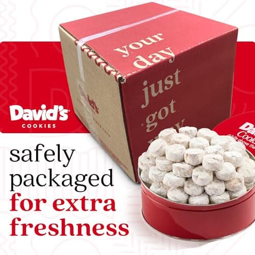 David's Cookies Butter Pecan Meltaways 907g