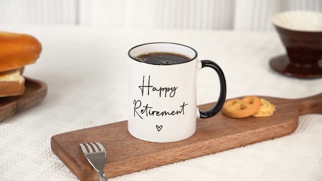 Aurahouse Retirement Gift for Woman Men, Funny Retirement Mug Decorations, Best Retirement Gifts for Women Men 2025, Coworker, Friend, Teacher, Boss, Sisters, Mom, Retired Gifts Not My Problem Anymore