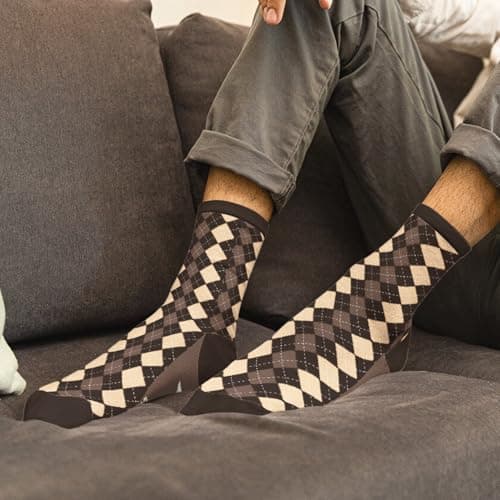 FOURSTUFF Socks for Women, Men - Socks for Grandma, Sister, Wife - Christmas Gifts for Women, Men