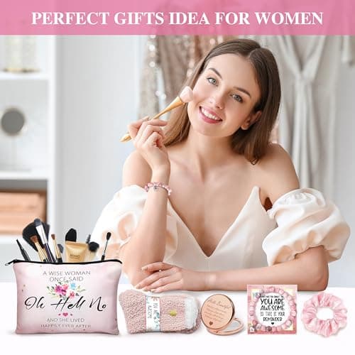 Gifts for Women,Birthday Gifts for Women Friendship,Spa Gifts Basket with Wine Tumbler,Gift Set for Women,Self Care Gift Idea for Mom,Her,Female Friend,Sister,Wife,Unique Gifts for Women