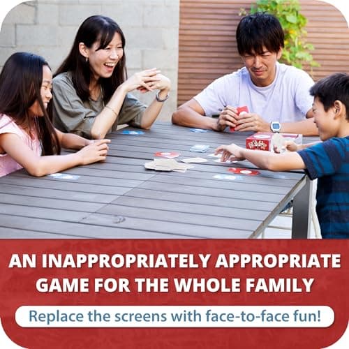 Not Parent Approved - The Hilarious Family Game Night Card Game for Kids, Teens & Tweens, The Perfect Funny Christmas & Birthday Gift for Boys & Girls
