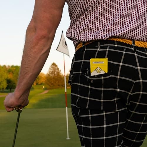 Driver Darts by P*ss Missile, Premium Bamboo Golf Tees | 18 Count, 83mm (3.25") Wooden Tees | Iconic Packaging and Cool Organization | Funny Golf Accessory for Golfers