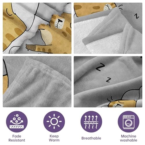 SteadStyle Gifts for Mom from Daughter or Son, Mom Birthday Gifts Blanket, Mother Presents for Christmas, Valentine's Day, Mothers Day, Fluffy Blanket for Mommy, 60'' x 50'' (Grey)