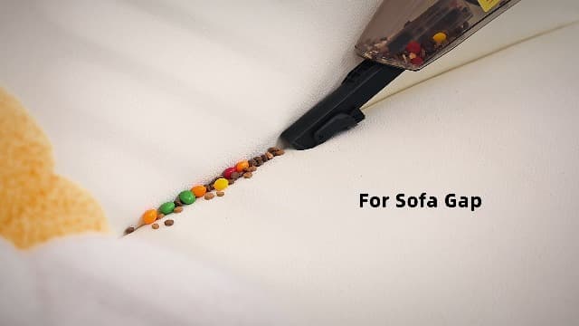 whall Handheld Cordless Car Vacuums, Wet and Dry Use 9000Pa Strong Suction Vacuums, Rechargeable Portable Vacuum Cleaner with LED, Charging Dock, Lightweight Mini Vacuum for Car, Home and Office, Red