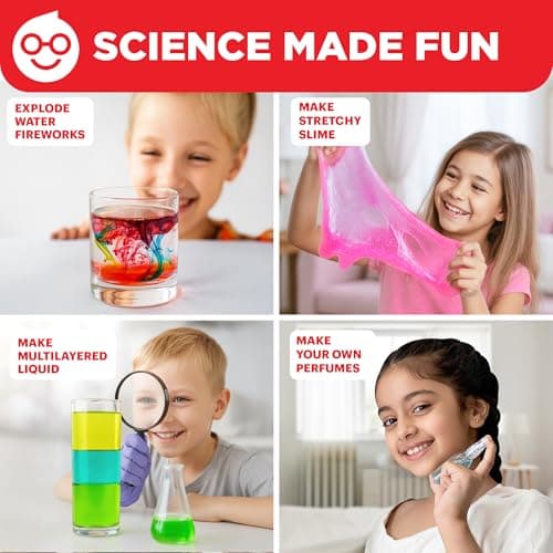 Doctor Jupiter My First Science Kit for Kids Ages 4-5-6-7-8 | Christmas, Birthday Gift Ideas for 4+ Year Old Boys & Girls | Toy Stem Kit with 100+ Experiments | Learning & Educational Projects