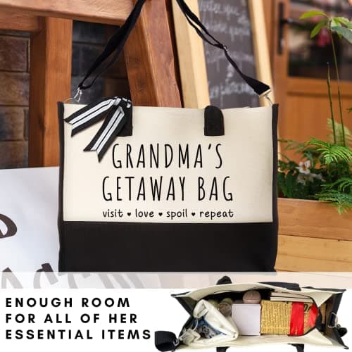 Grandma Gifts - Gifts for Grandma from Grandchildren - Canvas Tote Bag