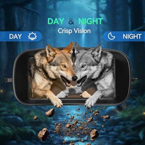 Night Vision Goggles,Night Vision Goggles for Adults Tactical Binoculars - Photo/Video Recording 1984FT Infrared Tech Gadgets Hunting Gifts for Men/Dad/Husband - Cool Tech Gift for Men