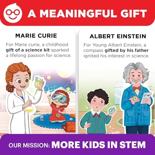 Doctor Jupiter My First Science Kit for Kids Ages 4-5-6-7-8 | Christmas, Birthday Gift Ideas for 4+ Year Old Boys & Girls | Toy Stem Kit with 100+ Experiments | Learning & Educational Projects