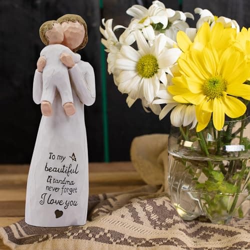 Grandma Gifts, Grandma Birthday Gifts, Gifts for Grandma, First Time Grandma Gifts, Grandmother Gifts for Christmas, Grandma Gifts for Christmas, Sculpted Hand-Painted Figurine