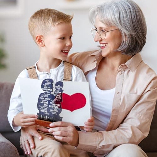 Christmas Gifts for Grandma, Valentines Day Gift for Grandma, Grandma Gifts from Grandson, Birthday Gifts for Grandma from Grandson, Mother's Day Gifts for Grandma, Best Grandma Gifts