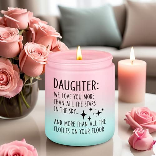 Miracu Candle, Teen Girls Gifts for Daughter, Teenage Girl Presents - Birthday Gifts for Teens 16-18 - Funny 2025 Christmas, Valentines Teenage, Unique Daughter Birthday Presents Ideas from Mom Dad