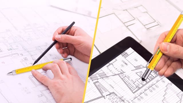 Gifts for Men Multitool Pen, Birthday Gifts for Dad Husband Him Adults, Father's Day Gifts from Daughter and Son, Cool Gadgets and Unique Gift Ideas for Construction Engineers, Woodworkers Carpenters