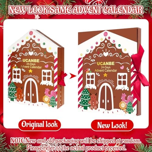Makeup Advent Calendar 2025, 24 Days Christmas Gift Makeup Sets For Women, UCANBE 2025 Xmas Countdown Calendar Full Makeup Kits Beauty Makeup & Cosmetic For Teens, Girls Gift