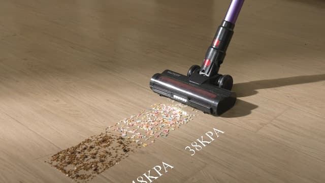 Cordless Vacuum Cleaner, 600W 50KPA 70 Mins Vacuum Cleaners for Home, Self-Standing Cordless Vacuum with Charging Dock Station, LED Display, Upgraded Anti-Tangle Stick Vacuum for Pet Hair/Carpet/Floor