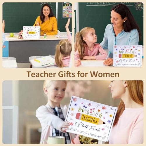 Teacher Gifts for Women, Teacher Appreciation Gift, Teacher Christmas Gifts, Thank You Gift for Teachers Bulk basket Back to School End of Year for Christmas Thanksgiving with 16oz Glass Cup