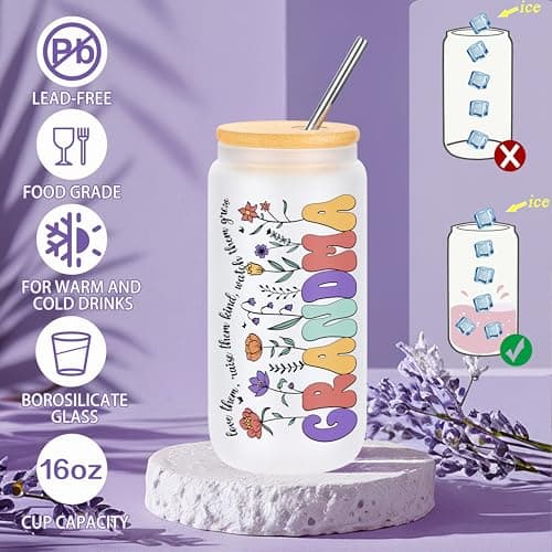 Grandma Gifts, Birthday Gifts for Grandma, Christmas Thanksgiving Mothers Day Ideas Present for Grandmother Basket Set of 5