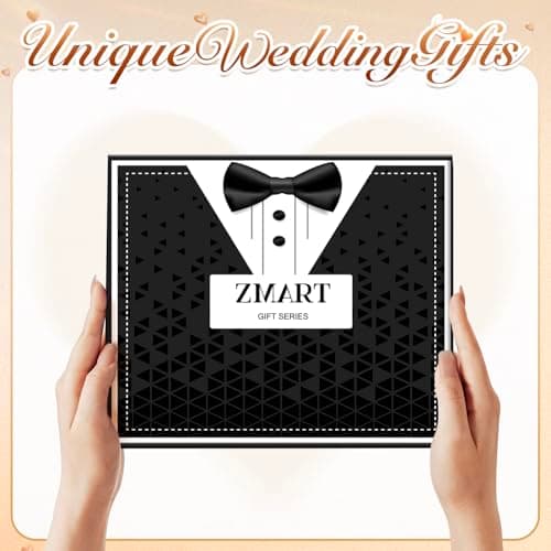 Zmart Wedding Gifts for Groom - Wedding Socks for Men, Engaged Socks, Groom Gifts from Bride