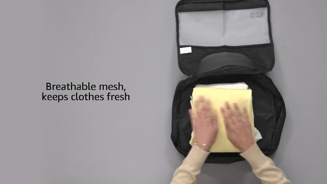 Veken 10 Set/8 Set Packing Cubes for Travel Essentials, Suitcase Organizer Bags in 4 Sizes, Carry-On Luggage Accessories with Large Laundry & Toiletry Bag, Must-Have for Airplane, Road Trip & Camping