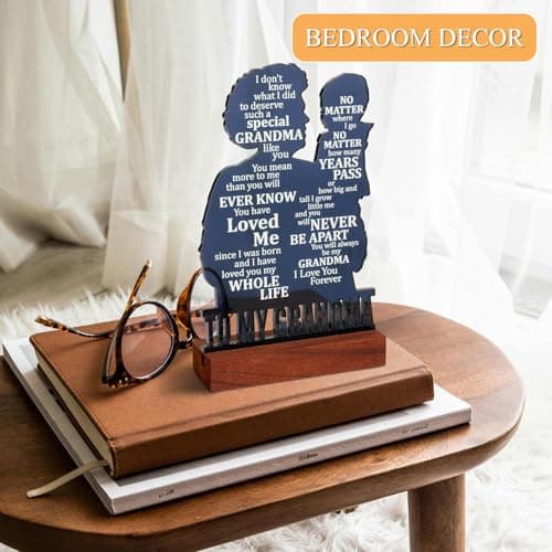 Christmas Gifts for Grandma, Valentines Day Gift for Grandma, Grandma Gifts from Grandson, Birthday Gifts for Grandma from Grandson, Mother's Day Gifts for Grandma, Best Grandma Gifts