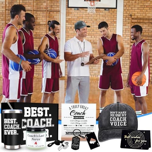Coach Gifts for Men Women, 20 Oz Best Coach Ever Tumbler Gifts, Thank You Coach Gifts, Birthday Christmas Gifts for Coach, Soccer Football Softball Basketball Swim Coach Appreciation Gifts