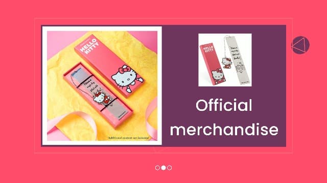 Hello Kitty Metal Bookmark with Hanging Charm Page Marker for Girls Teens Readers Book Accessories for Office Supplies and Book Lovers Gifts for Women