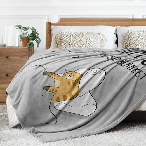 SteadStyle Gifts for Mom from Daughter or Son, Mom Birthday Gifts Blanket, Mother Presents for Christmas, Valentine's Day, Mothers Day, Fluffy Blanket for Mommy, 60'' x 50'' (Grey)