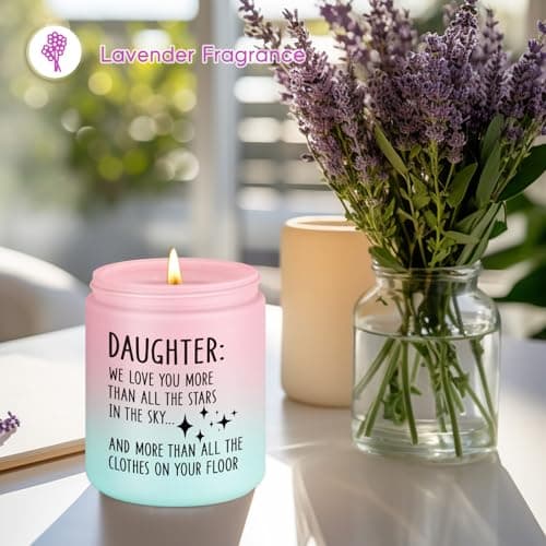 Miracu Candle, Teen Girls Gifts for Daughter, Teenage Girl Presents - Birthday Gifts for Teens 16-18 - Funny 2025 Christmas, Valentines Teenage, Unique Daughter Birthday Presents Ideas from Mom Dad