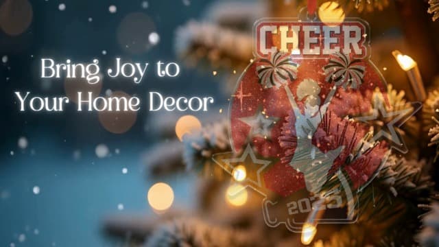 Fly Fishing Ornaments for Christmas Tree - Fishing Christmas Ornament for Men, Dad, or Husband, Fisherman Christmas Ornament Gift, Gifts for Fisherman, Men, Dad, Husband, Hanging Decoration for Tree