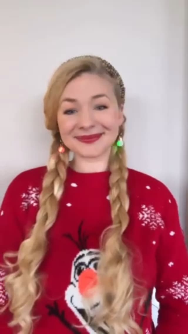 Beard Lights - Light-Up Beard Ornaments for Men - Colorful Christmas Beard Baubles with Easy Clip Attachment - Funny Christmas Ornaments - 16pc