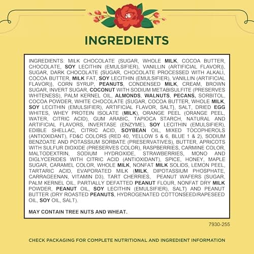 WHITMAN'S SAMPLER Assorted Milk & Dark Chocolate Candy Gift Box, 10 oz.