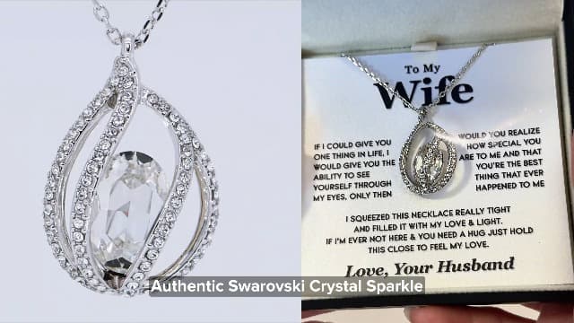 TRYNDI Necklace - Gifts for Wife from Husband: Christmas, Anniversary, Birthday Ideas; Romantic Gifts for Her