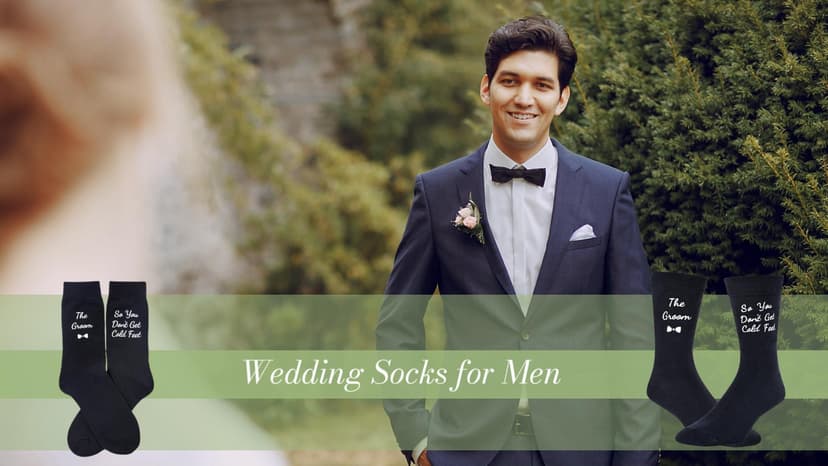 Zmart Wedding Gifts for Men - Father of the Bride Gifts from Bride, Groom Wedding Socks