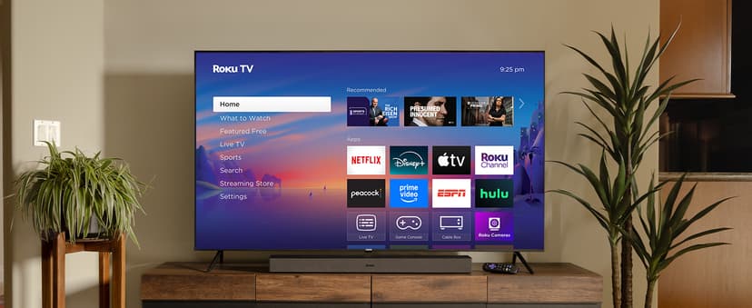 Roku Smart TV 2025 – 32-Inch Select Series, 720p HD TV – RokuTV with Voice Remote – Flat Screen LED Television with Wi-Fi for Streaming Live Local News, Sports, Family Entertainment - Amazon Exclusive