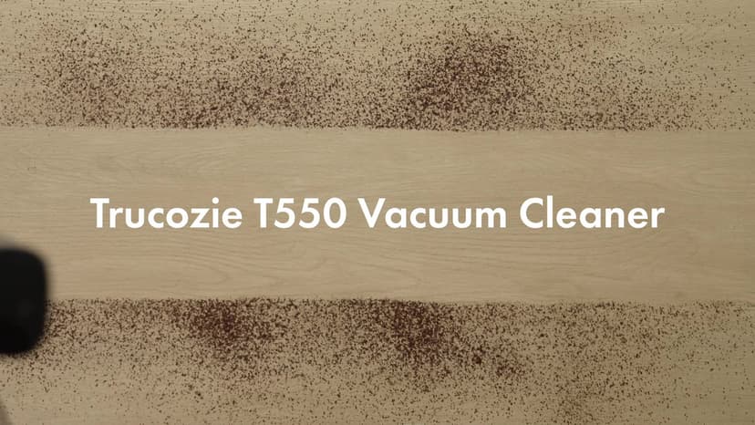 Trucozie Cordless Vacuum Cleaner, Self-Standing Lightweight Stick Vacuum with 50 mins Runtime, Powerful Suction, Anti-Tangle Wireless Vacuum for Home, Hardwood Floor, Carpet, Pet Hair, Black