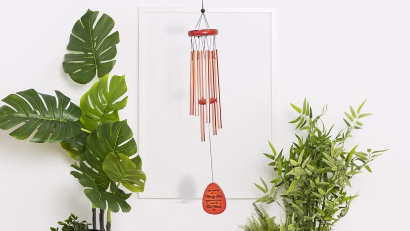 50th Anniverasry Wedding Gifts Wind Chimes, Anniversary Golden Gift for Couple, Wife, Husband, Romantic 50 Years Presents for Parents, Friends, Grandparents