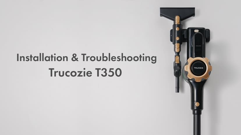 Trucozie Cordless Vacuum Cleaner, 8-in-1 Lightweight Stick Vacuum with 45mins Runtime, Powerful Suction, Vacuum Cleaners for Home, Hardwood Floors, Carpet, Pet Hair, Black