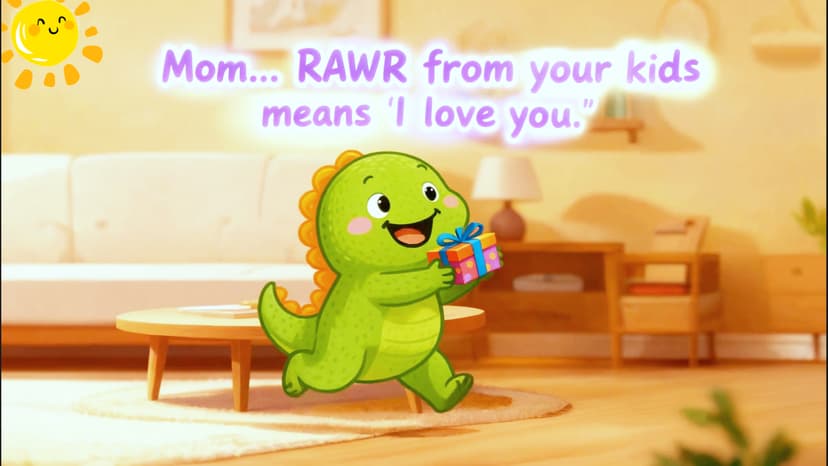 Mini Gifts for Mom Christmas I Love You Mommy Gift Handmade Crochet Dinosaur Mom Gifts for Christmas Birthday Gift for Mama Mother- in- Law New Bonus Step Moms Mother from Daughter Son Husband