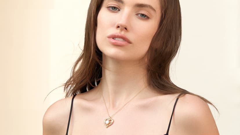 2-3 Ct Moissanite Heart Necklaces for Women, 18K Gold Plated Romantic Pendant for Anniversary Birthday, 925 Sterling Silver Jewelry for Wife Girlfriend Mom Her