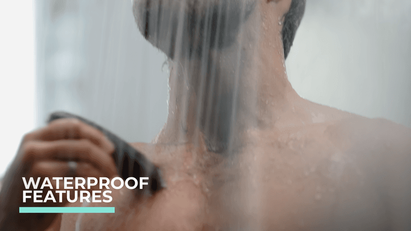 MANSPOT Manscape Groin & Body Hair Trimmer for Men, Electric Ball Pubic Trimmer Shaver,Manscape Kit with 4 Guard,Replaceable Ceramic Blade Heads,Waterproof Wet/Dry Shaver,90 Minutes Shaving