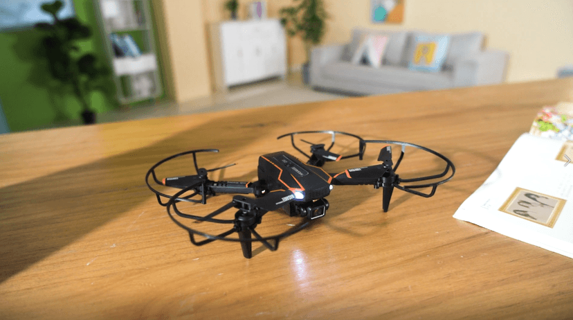 AVIALOGIC Mini Drone with Camera for Kids, Remote Control Helicopter Toys Gifts for Boys Girls, FPV RC Quadcopter with 1080P HD Live Video Camera, Altitude Hold, Gravity Control, 2 Batteries, Black