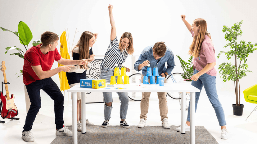 Super Skills - Action Game for Competitive People - Beat Your Friends at 120 Challenges - Fun Group Activity for Family Night or Party with Kids, Teen