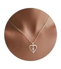 Moodear Mothers Day Gifts Mama Pendant Necklaces for Women - Dainty Small 18K Gold Plated Mom Necklace Non Tarnish Gift for Mom,New Mom Trendy