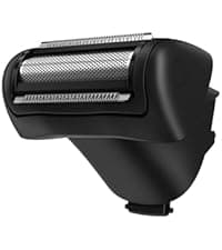 MANSPOT Manscape Groin & Body Hair Trimmer for Men, Electric Ball Pubic Trimmer Shaver,Manscape Kit with 4 Guard,Replaceable Ceramic Blade Heads,Waterproof Wet/Dry Shaver,90 Minutes Shaving