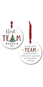 Neighbor Ceramic Ornaments Decor Christmas - Friendship Ornament Gift to Cherish Sincere Neighborhood- Neighbors Like You are Precious & Few